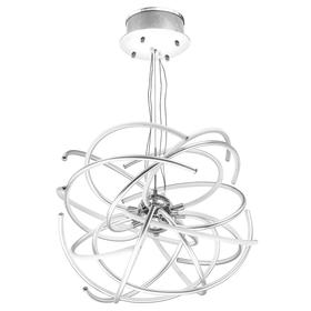 

Люстра Ciclone, 154Вт LED, 11300лм, 4000К, цвет хром
