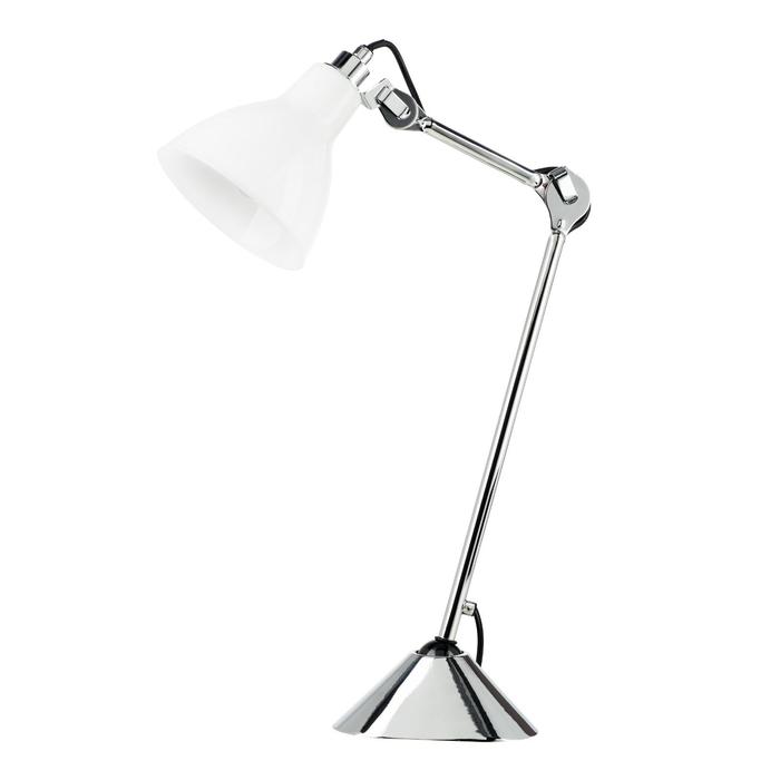 цена Настольная лампа Loft, 1x40Вт E14, цвет хром