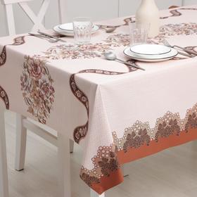 

Клеёнка столовая на ткани «Цветы», рулон 20 метров, ширина 137 см