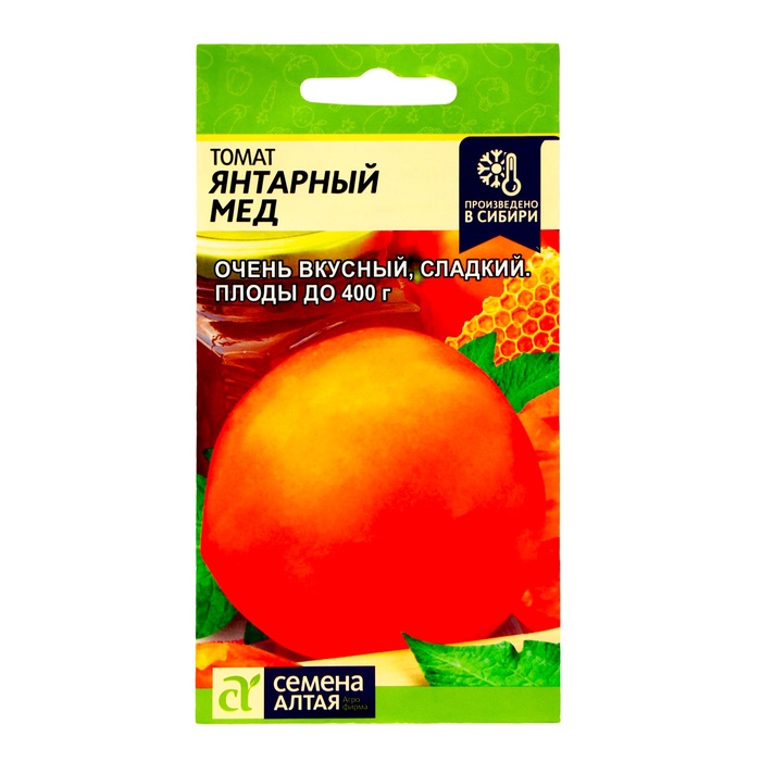 

Семена Томат "Янтарный Мед", Сем. Алт, ц/п, 0,1 г
