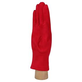 

Перчатки женские, безразмерные, цвет красный