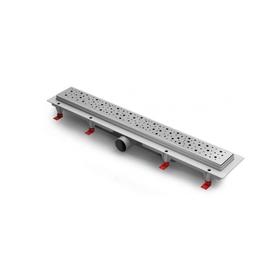 

Трап MCH CH 850 S, d=40 мм, линейный, 850х60х1,5 мм, мокрый и сухой затвор, боковой слив