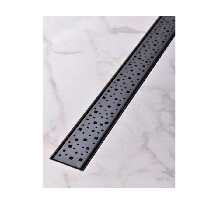 Трап MCH CH 650 SC, d=40 мм, линейный, 650х60х1,5 мм, мокрый/сухой затвор, бок.слив, черный   740239