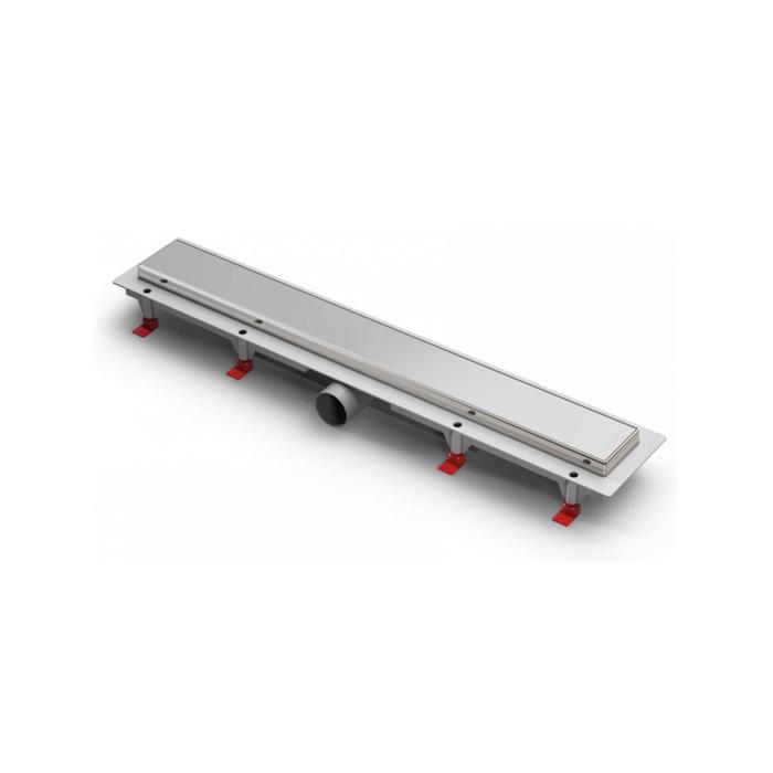 Трап MCH CH 550 KN, d=40 мм, линейный, 550х60х1,5 мм, мокрый и сухой затвор, боковой слив