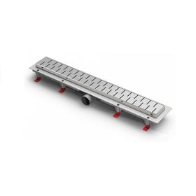 

Трап MCH CH 650 MN, d=40 мм, линейный, 650х60х1,5 мм, мокрый и сухой затвор, боковой слив