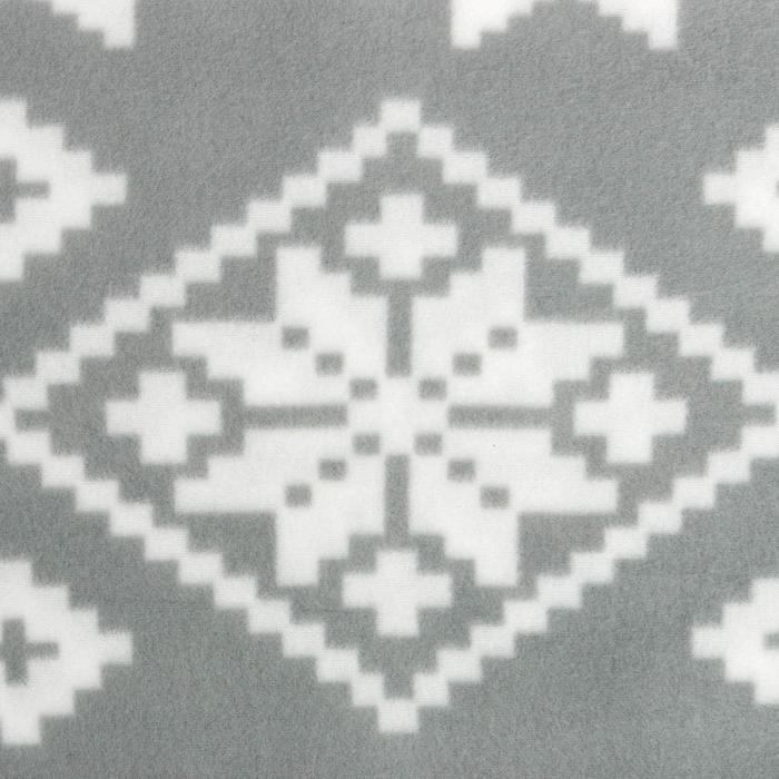 

Плед "Экономь и Я" Зимние узоры 75*100 см, пл.160 г/м2, 100% п/э