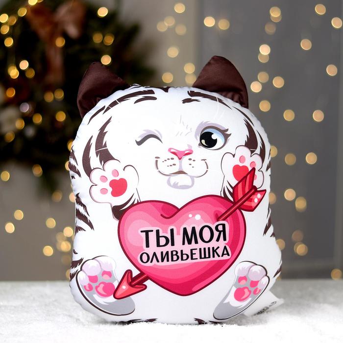 

Игрушка антистресс «Ты моя оливьешка»
