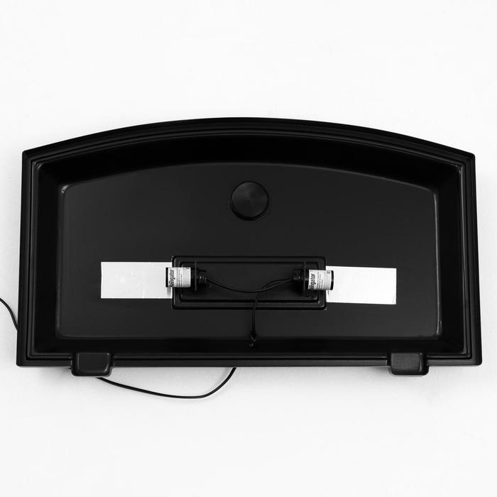 Аквариум телевизор с крышкой, 45 литров, 60 х 22 х 35/40 см, чёрный