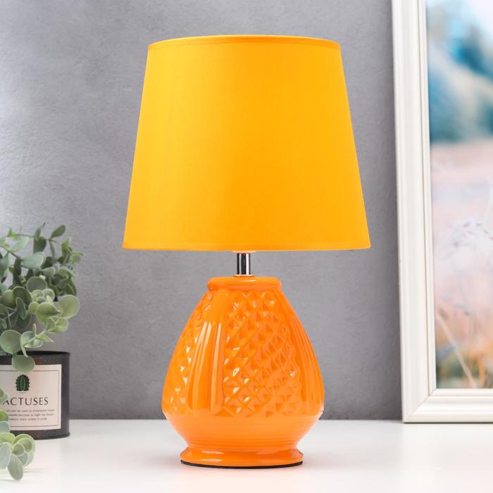 

Настольная лампа 32214YM ORANGE, 1х40Вт Е14, цвет оранжевый