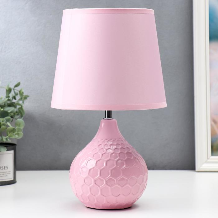 

Настольная лампа 32214YM PINK, 1х40Вт Е14, цвет розовый