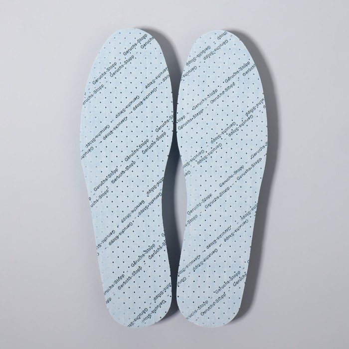 Стельки для обуви, с антибактериальным покрытием, универсальные, 36-46р-р, пара