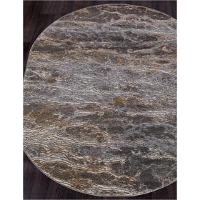 

Ковёр овальный Serenity d777, размер 240x400 см, цвет beige-gray