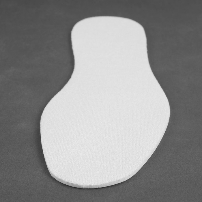 Стельки для обуви, универсальные, 28-45р-р, пара, цвет белый