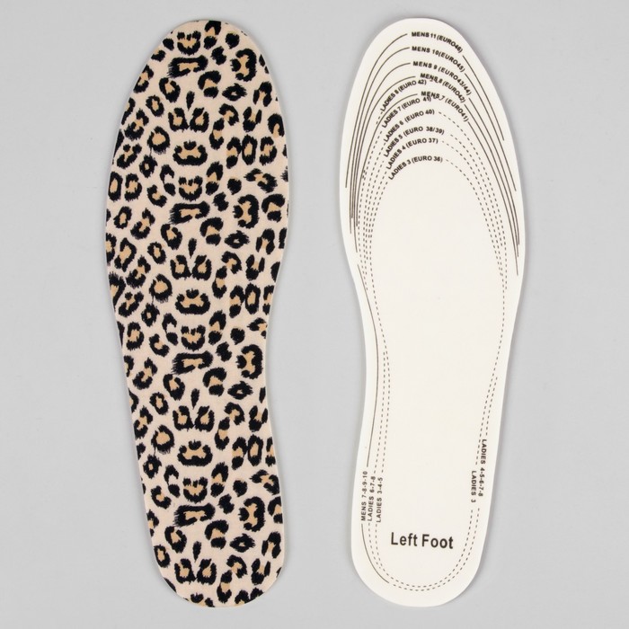 Стельки для обуви, универсальные, 36-46р-р, пара