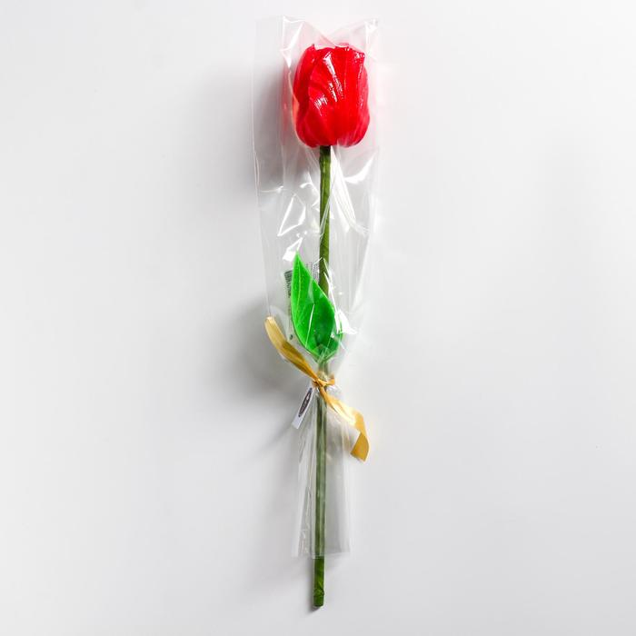 Карамель на изомальте Тюльпан Красный 80 гр