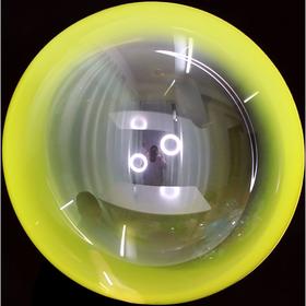 

Шар полимерный 18'' 3D-сфера «Жёлтый спектр», Deco Bubble, прозрачный, 1 шт.