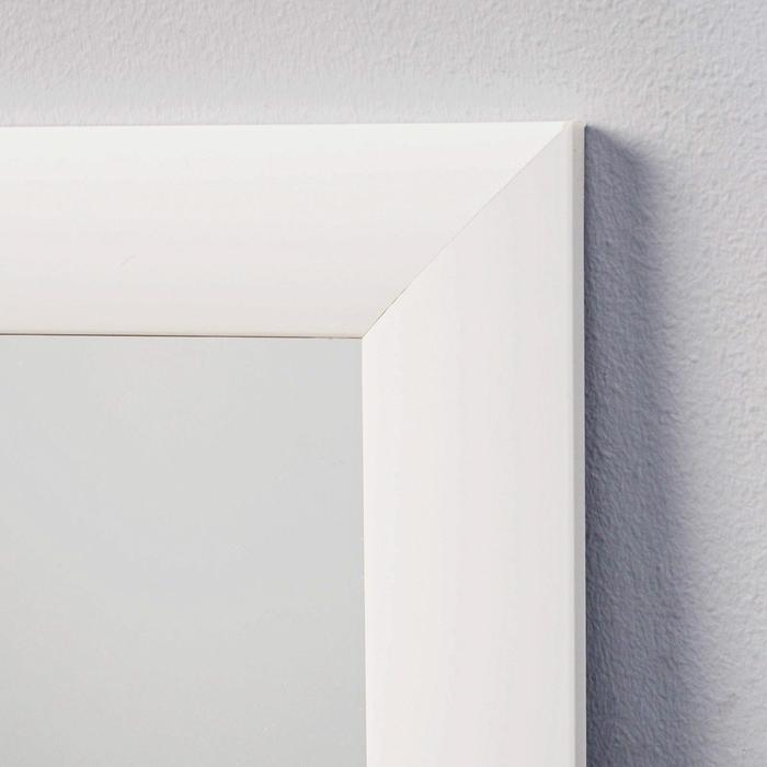 Зеркало "Ретта", 30х120 см, настенное, белое