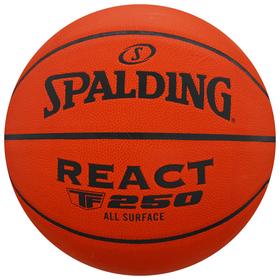 

Мяч баскетбольный Spalding React TF-250 SZ6, размер 6