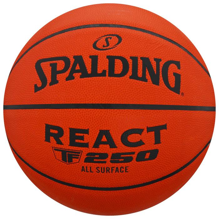 фото Мяч баскетбольный spalding react tf-250 sz6, размер 6