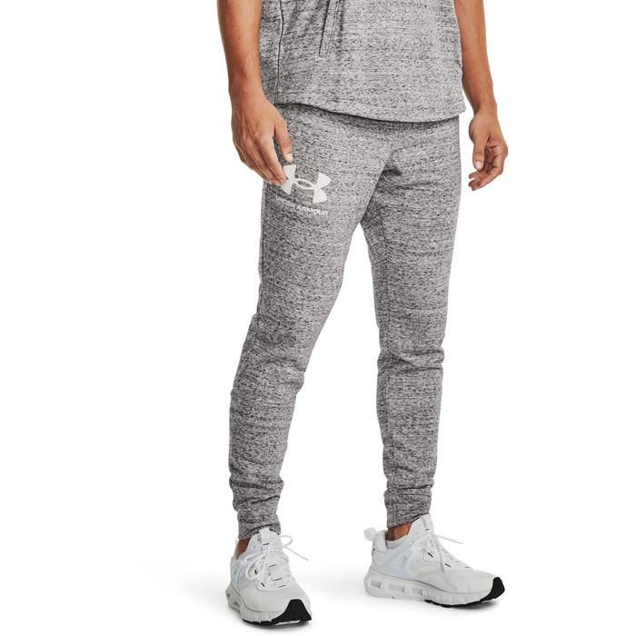 фото Брюки мужские under armour rival terry jogger, размер 46-48 (1361642-112)