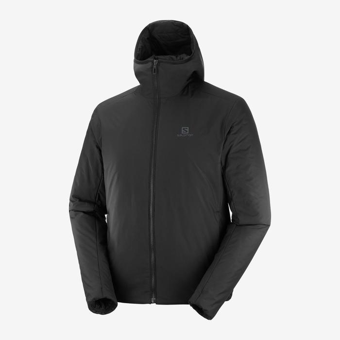 фото Куртка мужская salomon outrack insul hoodie m, размер 50-52 (lc1395100)