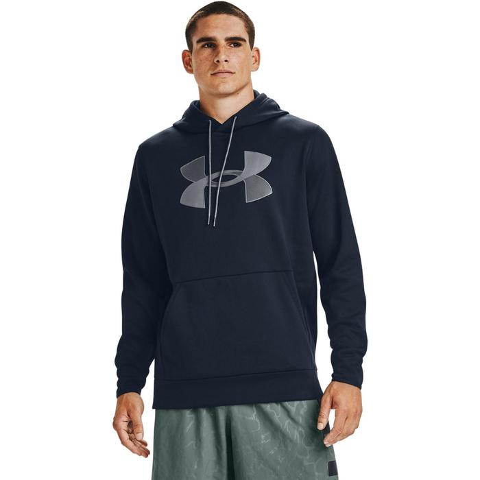 фото Толстовка мужская under armour fleece big logo hd, размер 50-52 (1357085-408)