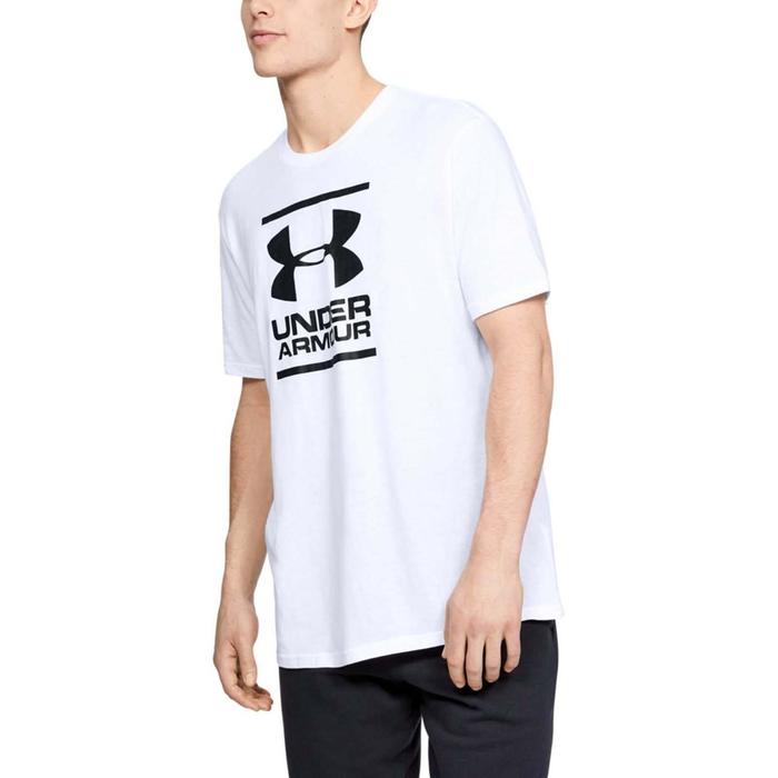 фото Футболка мужская under armour gl foundation short sleeve t-shirt, размер 52-54 (1326849-100) 74103