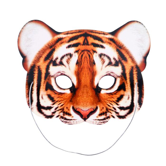 фото Маска новогодняя "тигр" мир открыток