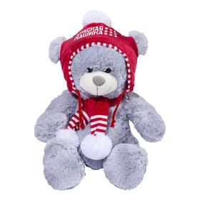 

Игрушка мягкая «Мишка в шапке», 26 см