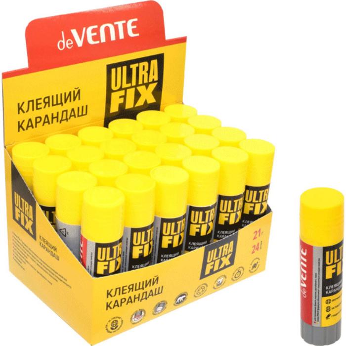 Клей-карандаш PVA-P 21 г, deVENTE Ultra Fix (сильная фиксация)