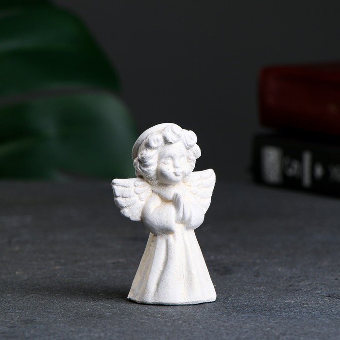 Фигура Молящийся ангел позолота высота 3х7х4,5см цена и фото