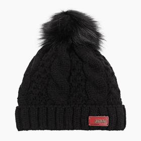 

Шапка женская «Арья», цвет чёрный, размер 56-58