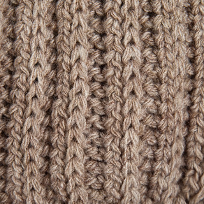 Шарф женский Аляска, цвет светло-коричневый, размер 183х30