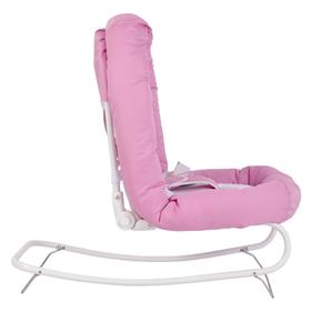 

Детский шезлонг Polini kids Disney baby «Кошка Мари», цвет розовый
