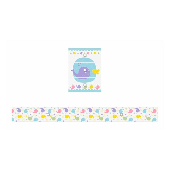 

Фасад к детской кроватке Polini kids Simple 1100 «Морская история»
