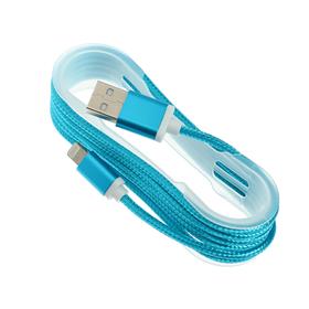 

Кабель OXION DCC025, USB - Lightning, 1.5 м , синий