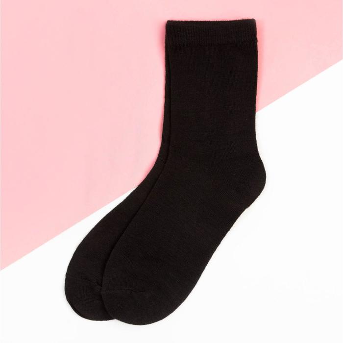 Носки женские KAFTAN р. 36-39 (23-25 см), черный носки женские kaftan sarkasm queen р 36 39 23 25 см