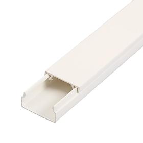 

Кабель-канал IEK ECOLINE, 20х10 мм, L=2000 мм, пластик, белый