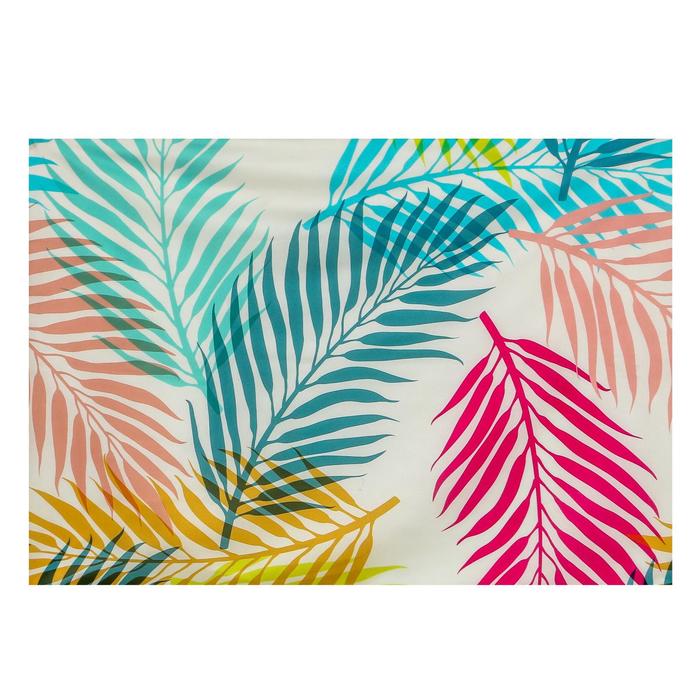 

Фотофон полиэстер "Разноцветные пальмовые листья" 70х100 см