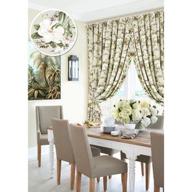 

Комплект штор для кухни Glade, размер 272х175 см