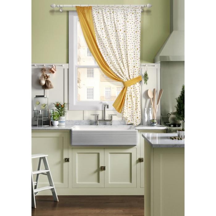

Штора на тесьме Sun Karen, размер 175x175 cм