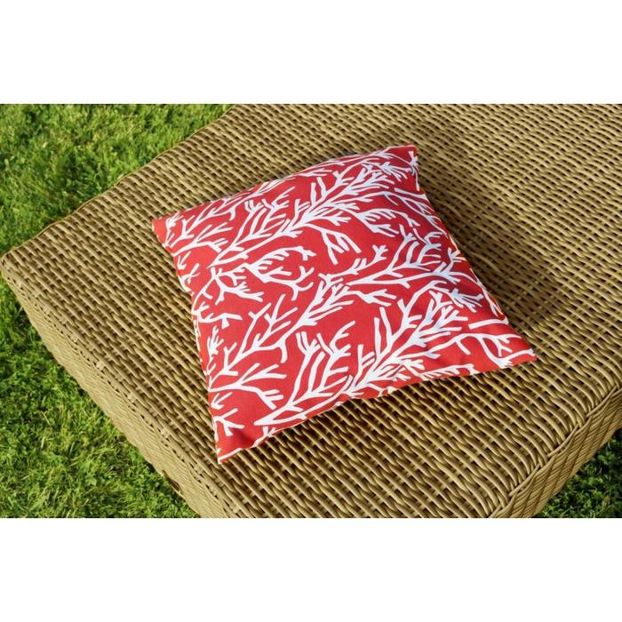 фото Подушка декоративная, red corals, размер 40х40 см эскар