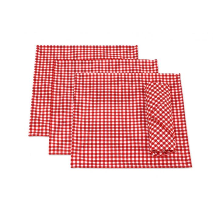 Салфетка Red Kimberly, 4 шт, размер 32х32 см