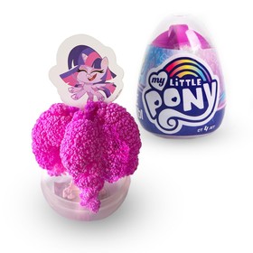 Яйцо-сюрприз 'Вырасти кристалл', набор для опытов, My little pony МИКС Ош