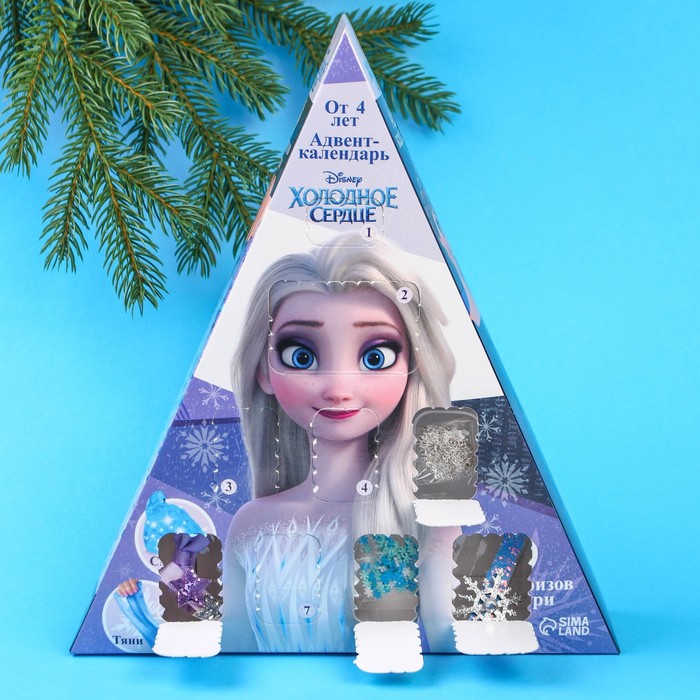 

Адвент-календарь набор опытов и сюрпризов "Frozen", Холодное сердце