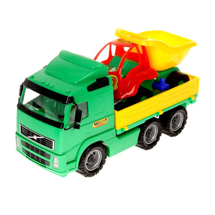 Набор машинок "Автомобиль бортовой и Муравей-самосвал", цвета МИКС