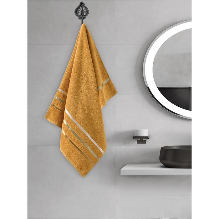 фото Полотенце махровое classic, размер 50x80 см, цвет тёмно-желтый karna