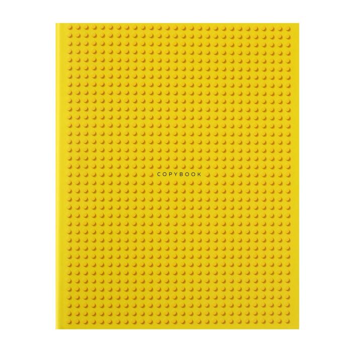 

Тетрадь 160 листов в клетку Yellow points, обложка мелованный картон, матовая ламинация, со сменным блоком, блок офсет
