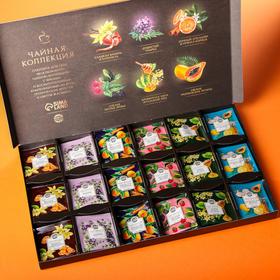 Чайная коллекция «Цветущего счастья», 6 вкусов, 72 пакетика, 129,6 г., (72 шт. х 1,8 г.) от Сима-ленд