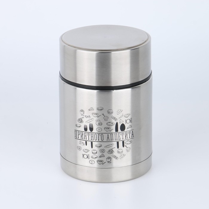 фото Термос для еды "мастер к." 450 (± 50 мл), сохраняет тепло 6 ч, 9 х 13.3 см